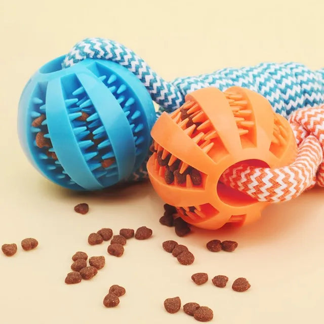 Durable Cotton Braided Rope Dog Toy | Tug, Fetch & Chew for Small/Medium Dogs