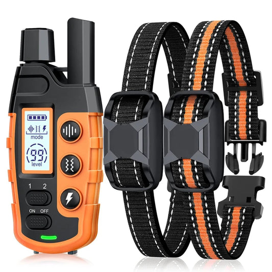 3300FT Remote Electric Dog Training Collar | Waterproof E-Collar for 5-120lbs Dogs