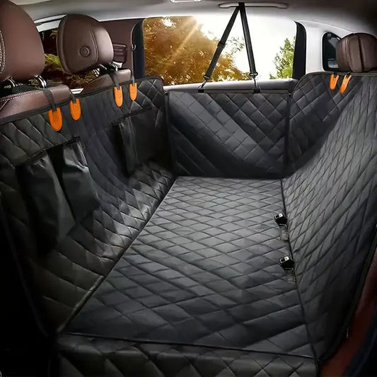 Waterproof Dog Car Seat Cover Hammock | Heavy-Duty, Scratch-Proof Backseat Protector