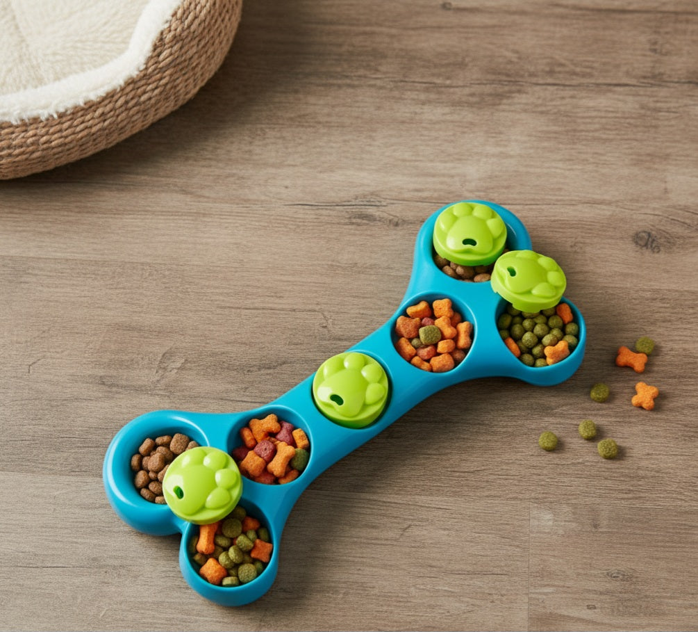Interactive Slow Feeder Dog Toy | Mental Stimulation Puzzle for All Sizes