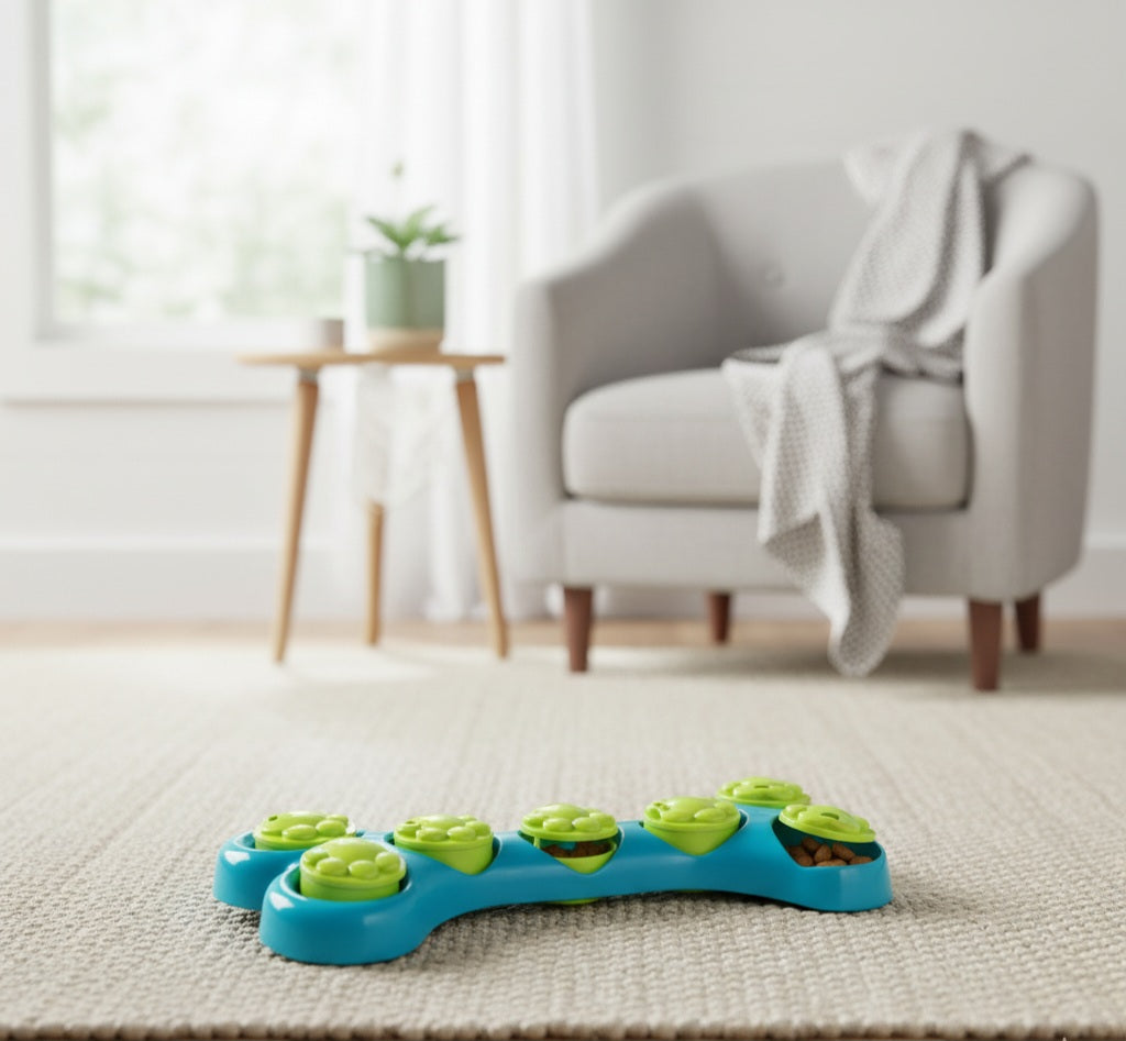 Interactive Slow Feeder Dog Toy | Mental Stimulation Puzzle for All Sizes
