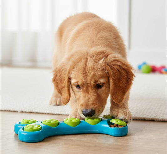 Interactive Slow Feeder Dog Toy | Mental Stimulation Puzzle for All Sizes