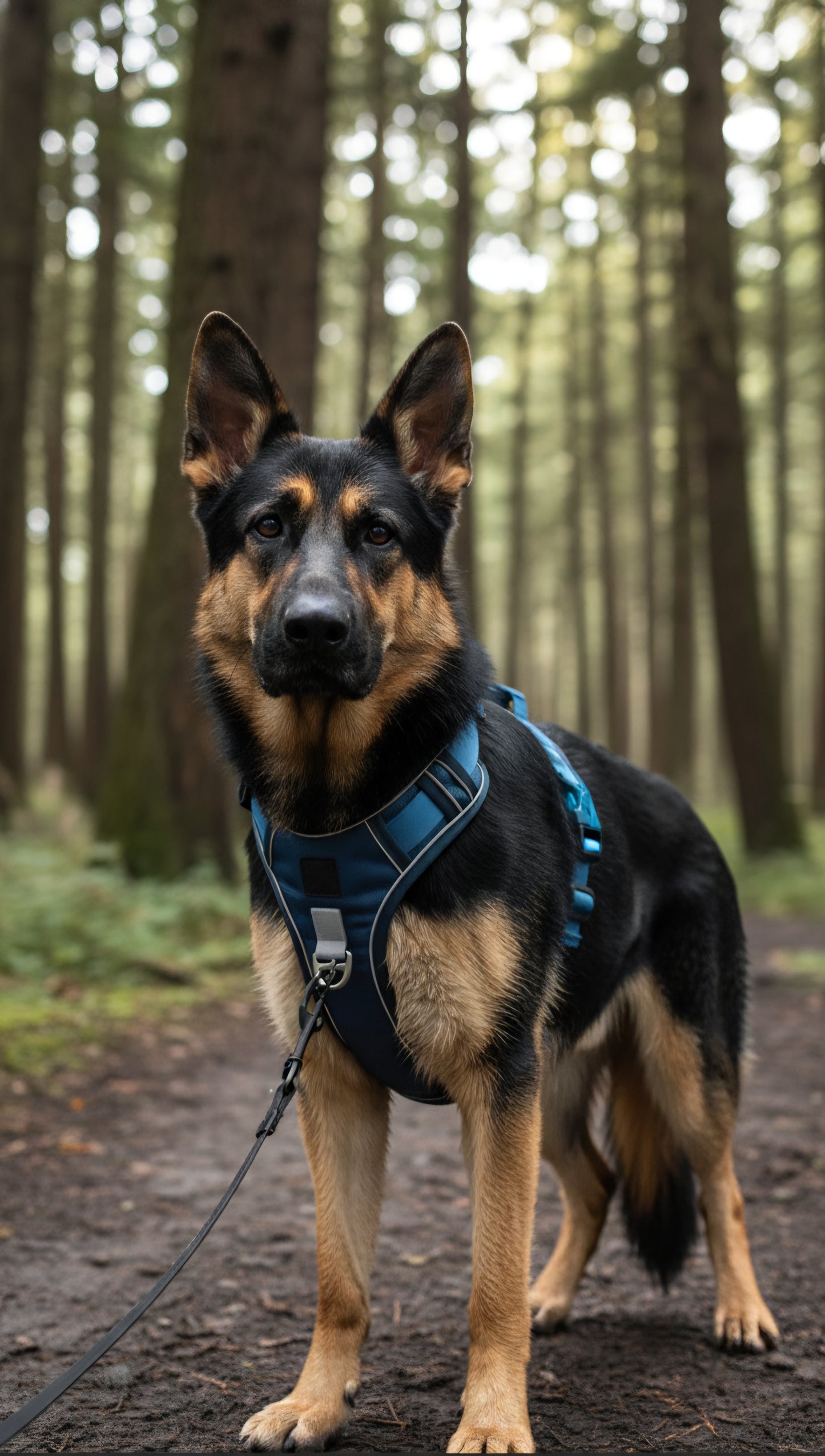 Heavy-Duty Tactical Dog Vest Harness | No-Pull Control & Quick-Release Buckles