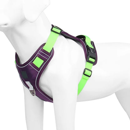 Heavy-Duty Tactical Dog Vest Harness | No-Pull Control & Quick-Release Buckles